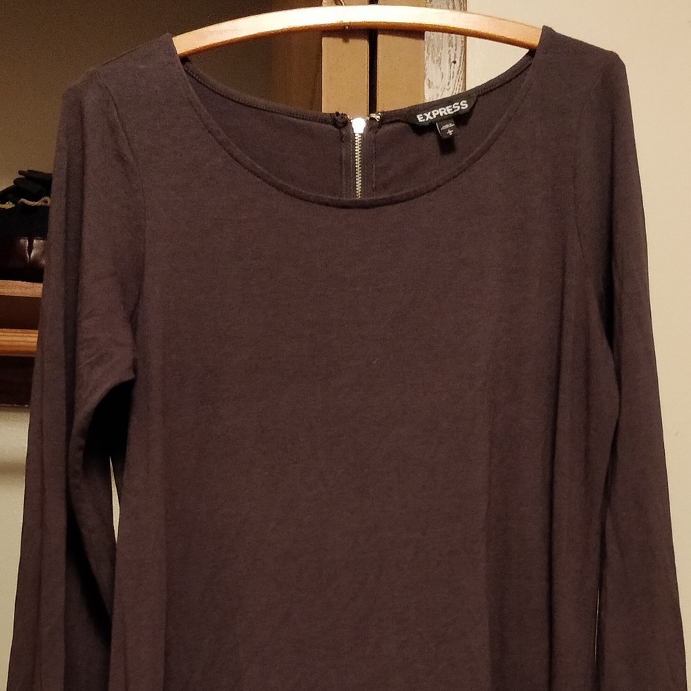 Express grey dress